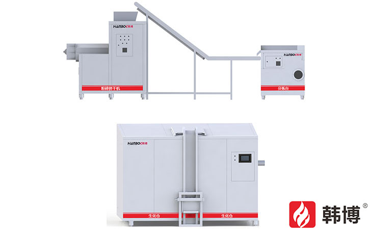 韩博500kg有机垃圾处理设备02